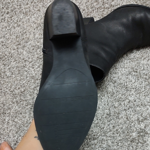 Franco Sarto Black Ankle Booties - Picture 3 of 7
